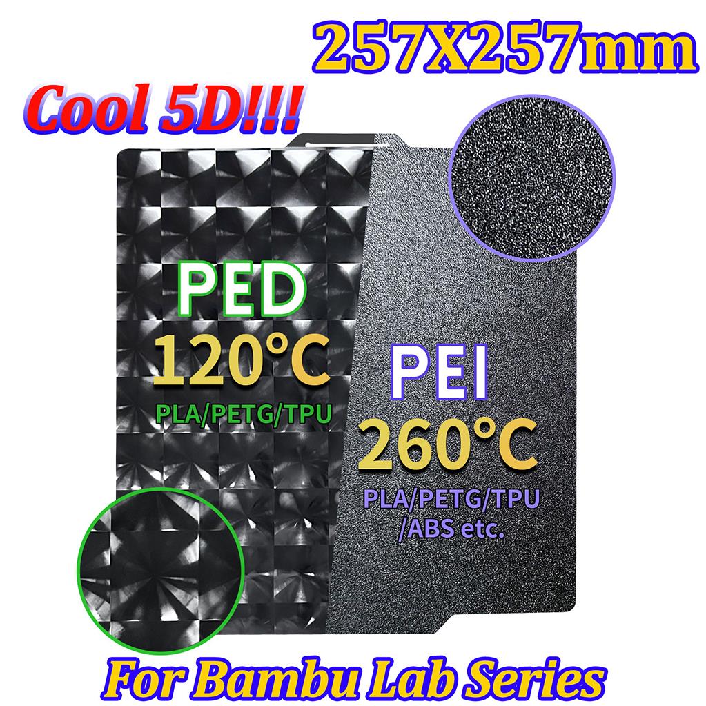 Bambu Lab X1-P1P Çift Taraflı Ped-Pei Levha-1