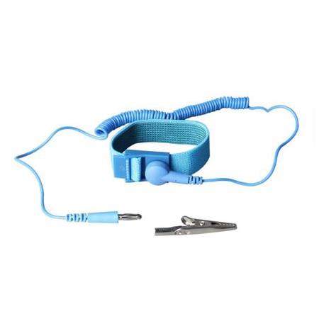 Kablolu Antistatik Bileklik TA-001 (Mavi)