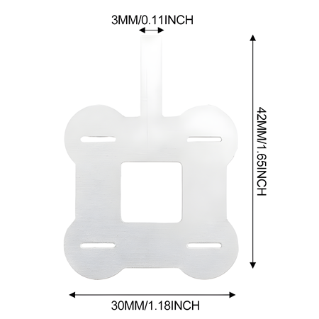 4P Şekilli Nikel Punta Teli Kare 0.15mm (HM01) - 10 Adet