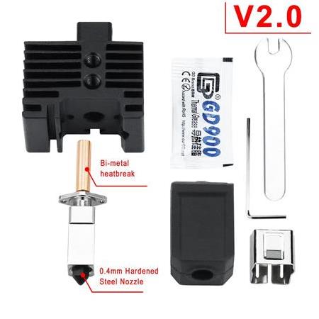 Bambu Lab X1 P1P Yükseltilmiş Hotend TZ V2.0 Bi Metal Heatbreak