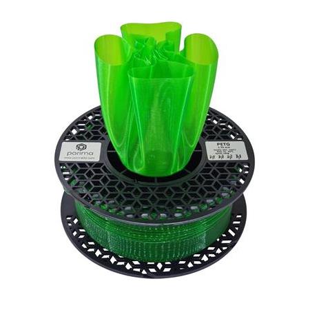Porima  PETG TRANSPARAN 1.75mm Neon Yeşil Filament 1 Kg