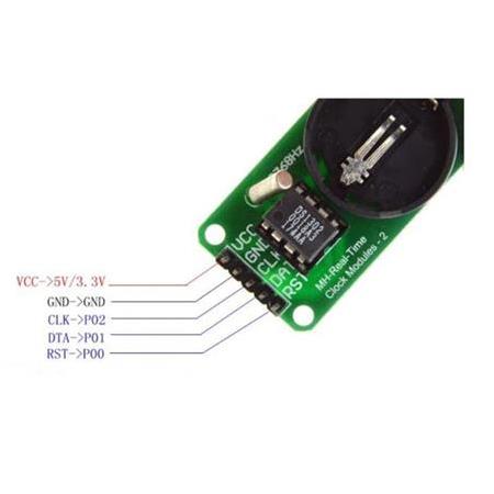 Arduino I2C RTC Gerçek Zamanlı Saat Modülü(DS1302)