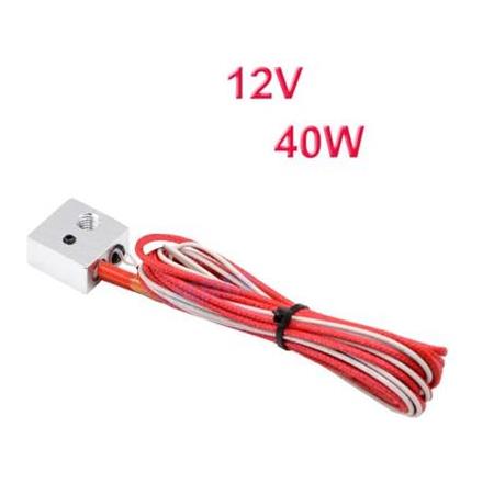 Mk8 Kare Blok+Termistör+12v Fişek Set