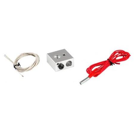 Mk8 Kare Blok+Termistör+12v Fişek Set
