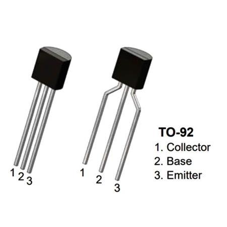 BC237 Transistör Bjt Npn TO-92 100mA, 45V(10 Adet)