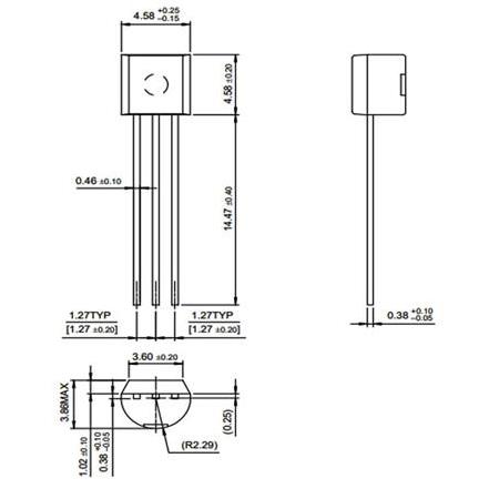 BC337 Transistör Bjt Npn TO-92 800mA, 45V
