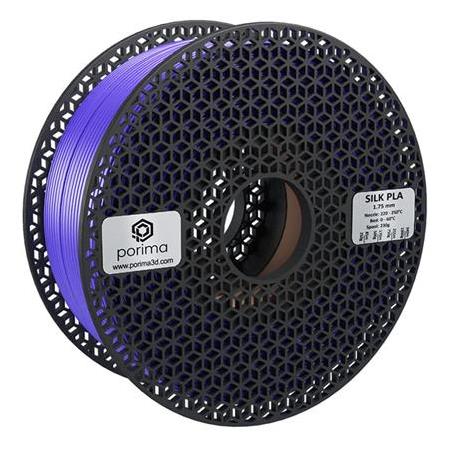 Porima Silk PLA 1.75mm Violet Filament 1Kg