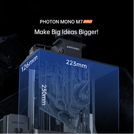 Anycubic Photon Mono M7 Pro 14K Reçine MSLA 3D Yazıcı