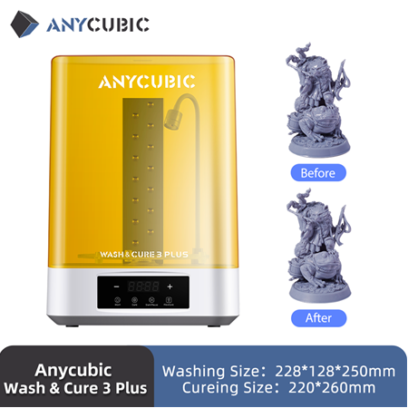 Anycubic Wash & Cure 3.0 Plus Yıkama Ve Kürleme Cihazı