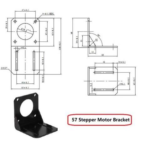 Nema 23 Motor Tutucu