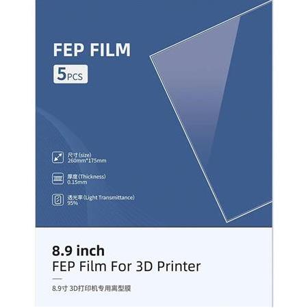 Anycubic FEP Film 8.9'' 260x175mm 15 mikron(5 Adet)