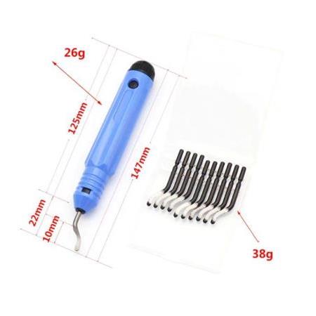 Çapak Alma Bıçağı + 10 Adet Bıçak Set