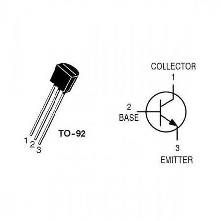 2N3906 Transistor BJT PNP TO-92(10 Adet)