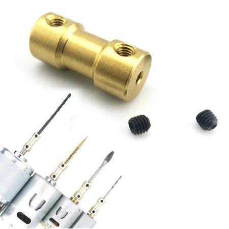 2.3x3.17mm Mini Dc Motor Sabit Pirinç Kaplin