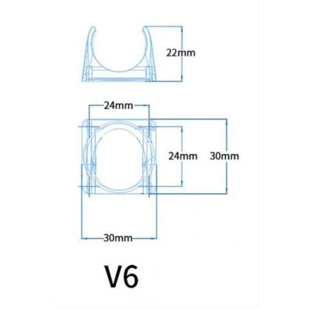 30x30 Fan Ve Tutucu Plastik
