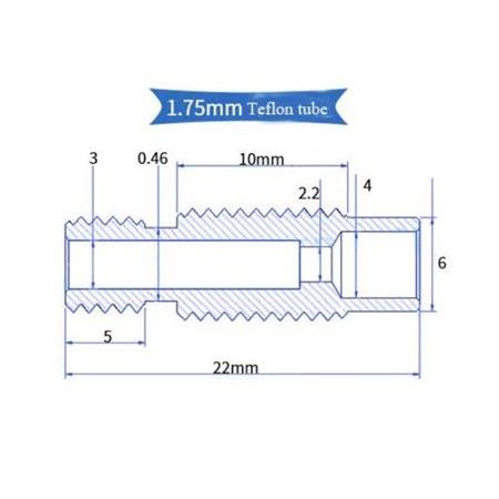 Full J Hotend  24v (4x6 Rakorlu)