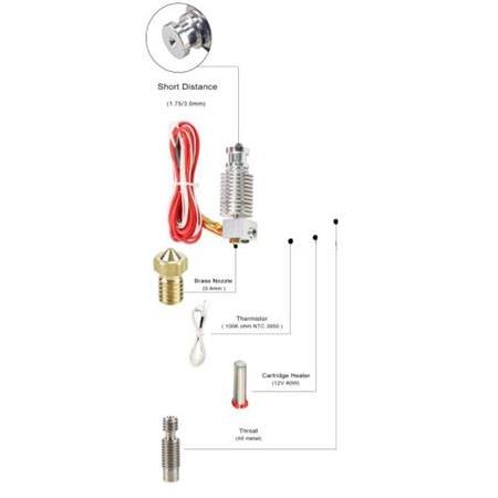 Full J Hotend  (Rakorsuz)