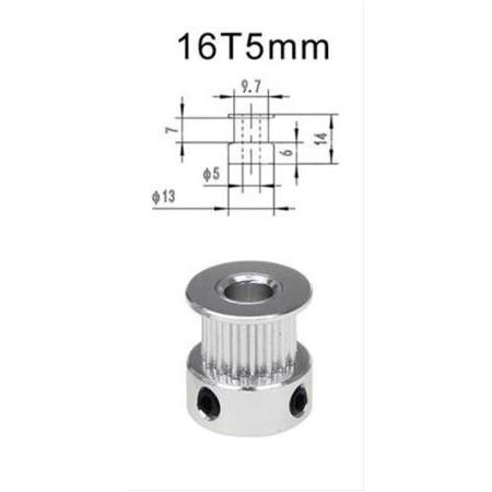 5mm Gt2 Kasnak (16 Diş)