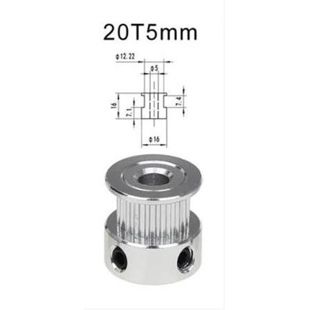 5mm Gt2 Kasnak (20 Diş)