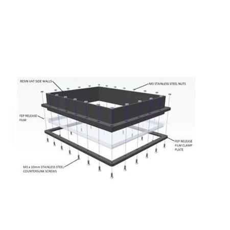 200x280mm Sla Fep Film 15 Mikron(4 Adet)
