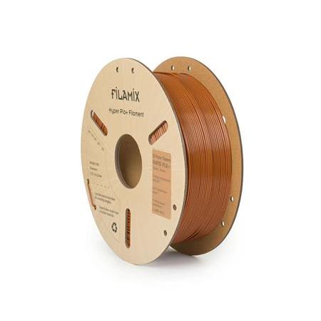 Filamix Yüksek Hızlı Hyper PLA+ Filament 1.75mm 1Kg-Kahverengi