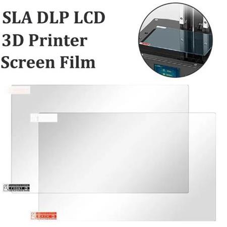 SLA DLP 3D Yazıcı 6.23 inç LCD ekran koruyucu Film 132x80mm (Mono 4K)