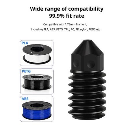 Bambu Lab A1-A1 Mini Sertleştirilmiş  Çelik Nozzle 500°C(0.8mm)