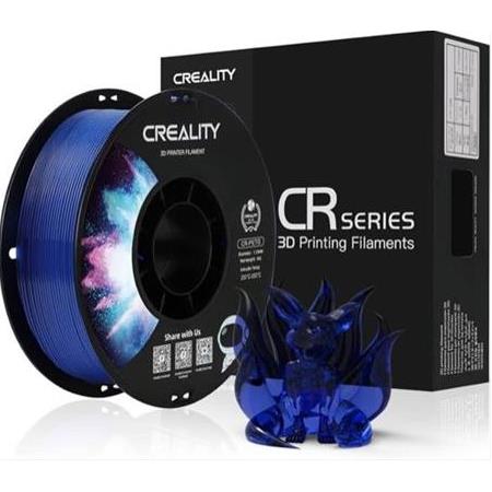 Creality CR-PETG Transparan Mavi Filament 1.75mm 1Kg