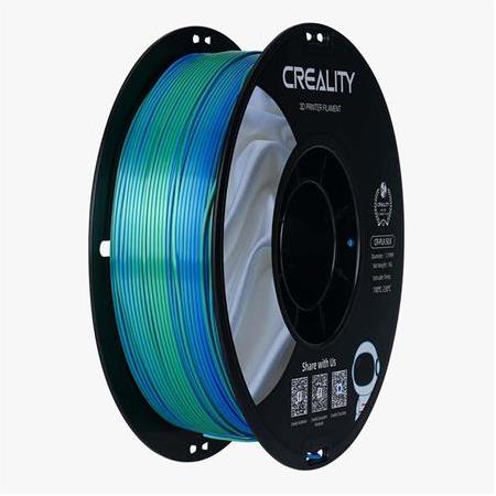 Creality CR-Silk PLA Mavi-Yeşil Çift Renk Filament 1Kg 1.75mm