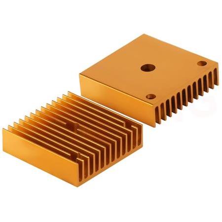 MK7-MK8 Pasif Soğutucu Blok Altın-Type B(40x40x11mm)