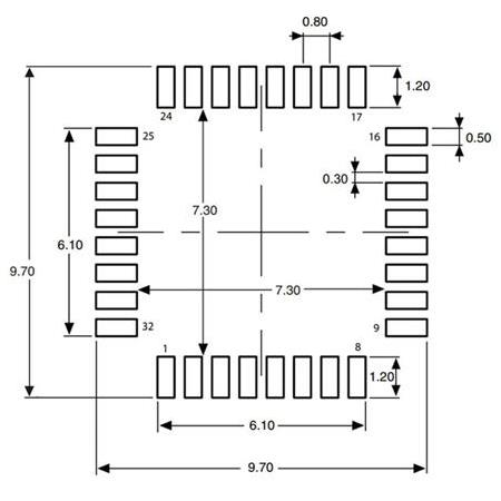STM32F030K6T6 SMD 32-Bit 48MHz Mikrodenetleyici