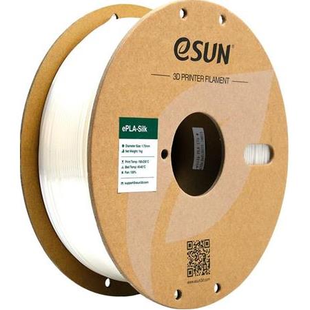 Esun Silk Pla+ Filament Beyaz 1.75mm 1000gr