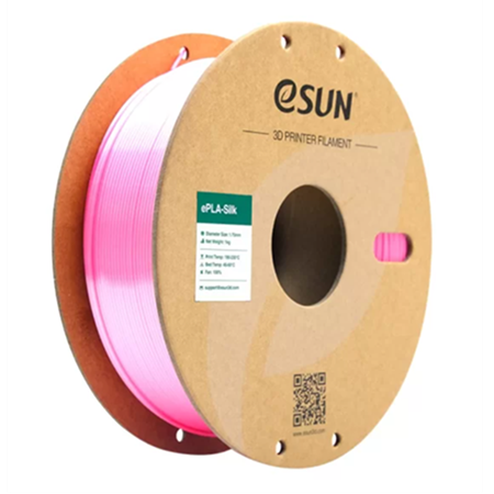 Esun Silk Pla+ Filament Pembe 1.75mm 1000gr