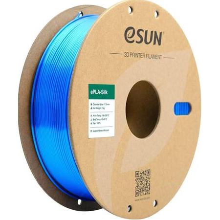 Esun Silk Pla+ Filament Mavi 1.75mm 1000gr