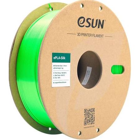 Esun Silk Pla+ Filament Yeşil 1.75mm 1000gr