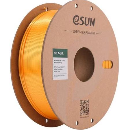 Esun Silk Pla+ Filament Koyu Sarı 1.75mm 1000gr