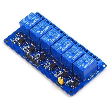 6 Kanallı 24V Röle Kartı