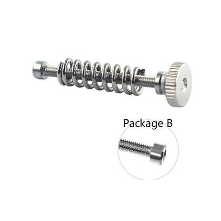 Isıtıcı Tabla Kalibrasyon Yay Seti M3 20 mm Gri Renk(4 Lü Set)
