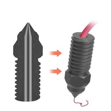 Elegoo Neptune 4 -4 Pro Sertleştirilmiş Çelik Nozzle(1.0mm)