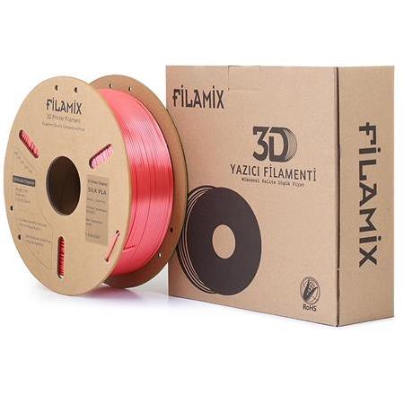 Filamix Silk PLA Filament 1.75mm 1Kg-Mercan Pembesi