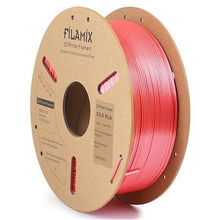 Filamix Silk PLA Filament 1.75mm 1Kg-Mercan Pembesi