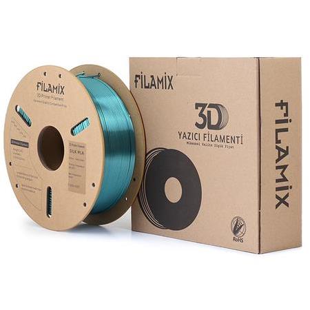 Filamix Silk PLA Filament 1.75mm 1Kg-Kutsal Yeşil