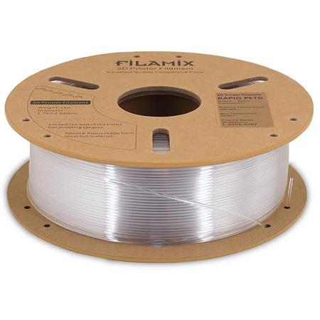 Filamix Rapid Petg Filament 1.75mm 1Kg Transparan