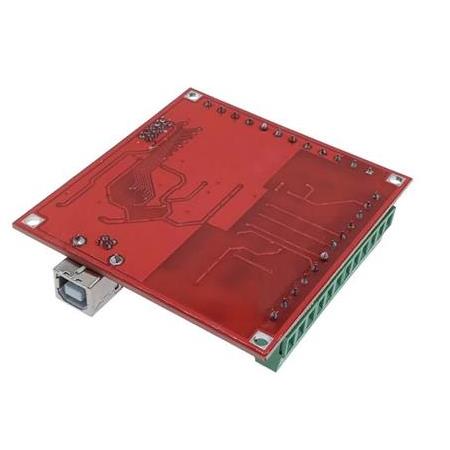 4 Eksen Usb Cnc Kontrol Kartı(Mach 3 Uyumlu)