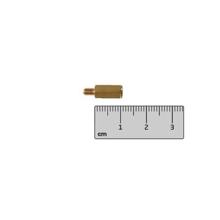 M3x10mm Pirinç Dişi-Erkek Elektronik Kart Yükseltici-Aralayıcı-Spacer-Distans(Standoff)-10 Adet