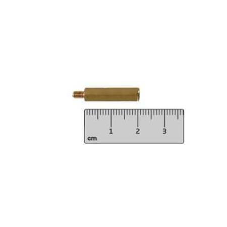 M3x20mm Pirinç Dişi-Erkek Elektronik Kart Yükseltici-Aralayıcı-Spacer-Distans(Standoff)