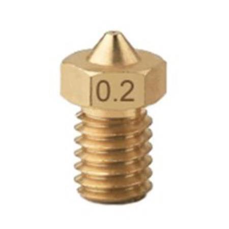 0.2 mm V6 Pirinç Nozzle