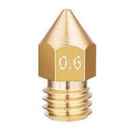 0.6 mk8 pirinç nozzle