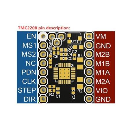 Tmc2208 V1.2 Step Motor Sürücü Modülü