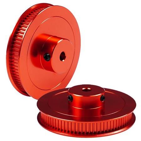 Gt2 6mm 80 Diş Kasnak Kırmızı (İç Çap 5 mm)